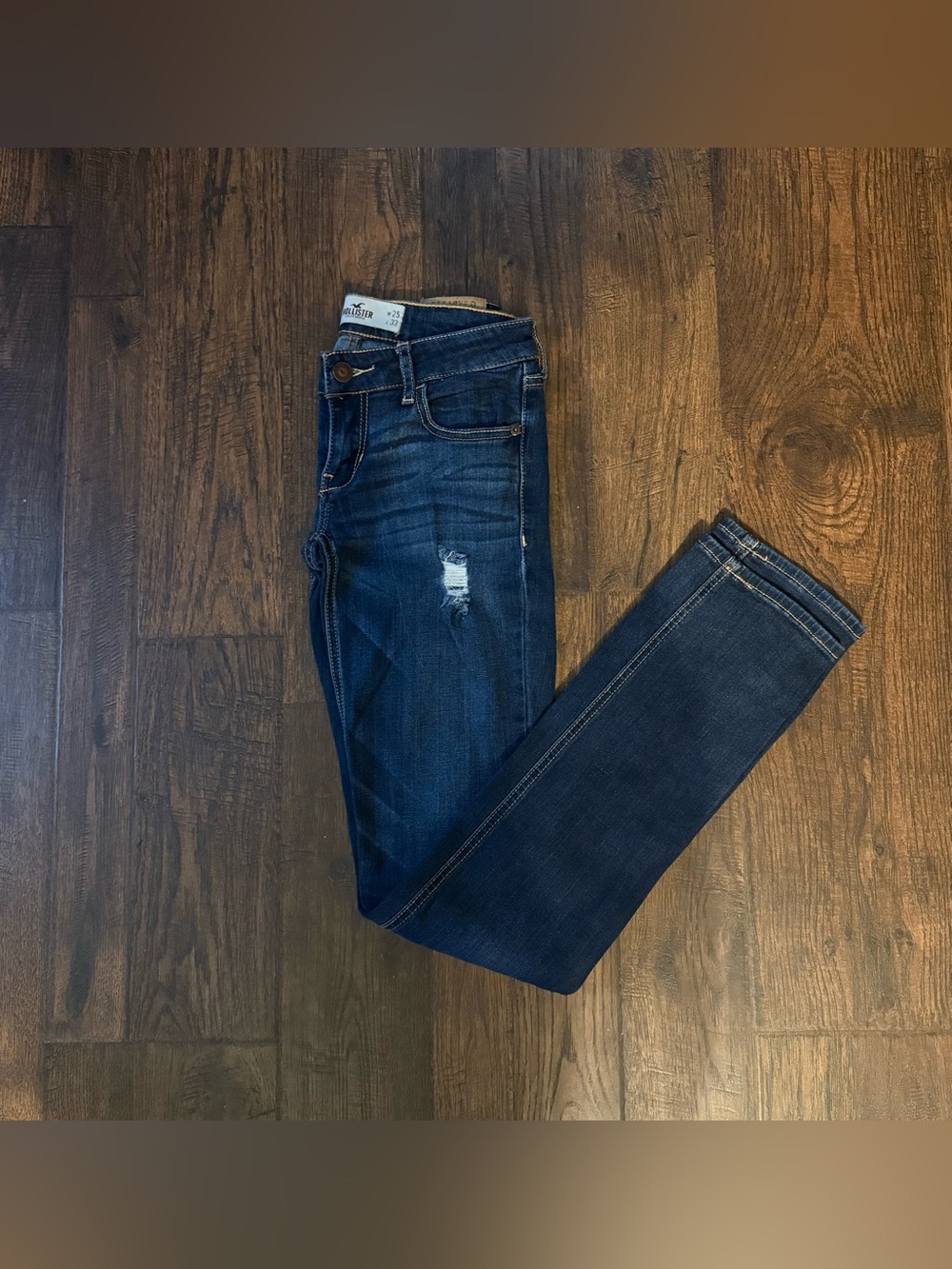 Hollister Skinny Distressed Jeans